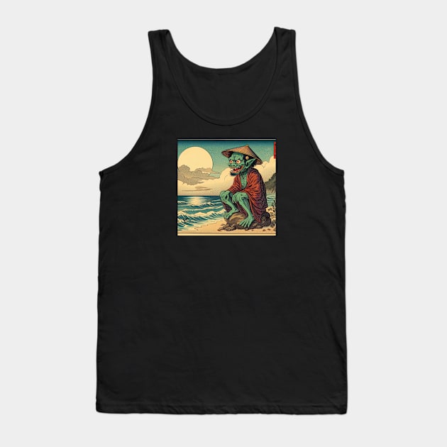 Japanese Goblin Tank Top by Dead Galaxy